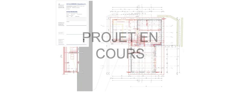 Un projet résidentiel de rénovation d’une maison villageoise cossue, qui a démarré en 2022.